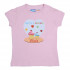Pink Half sleeve Girls Pyjama - Cupcake